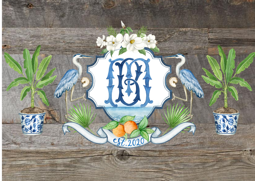 The Magnolia Blue Crest: Symbols of the American Coastal South